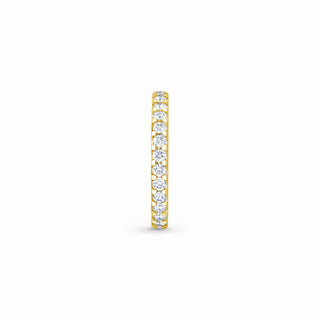 Customizable Diamond Eternity Band 2MM thumbnail
