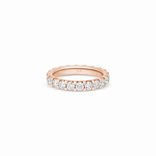 Customizable Diamond Eternity Band 3.5MM thumbnail