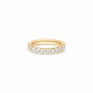 Customizable Diamond Eternity Band 3.5MM
