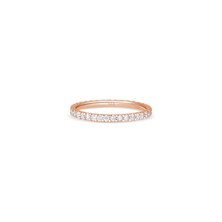 Customizable Lab Diamond Eternity Band 1.5MM thumbnail