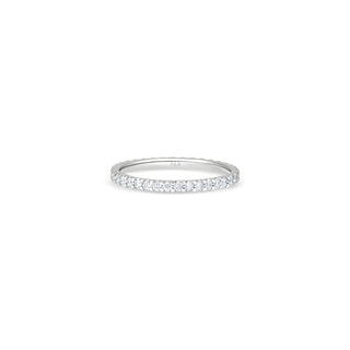 Customizable Lab Diamond Eternity Band 1.5MM thumbnail