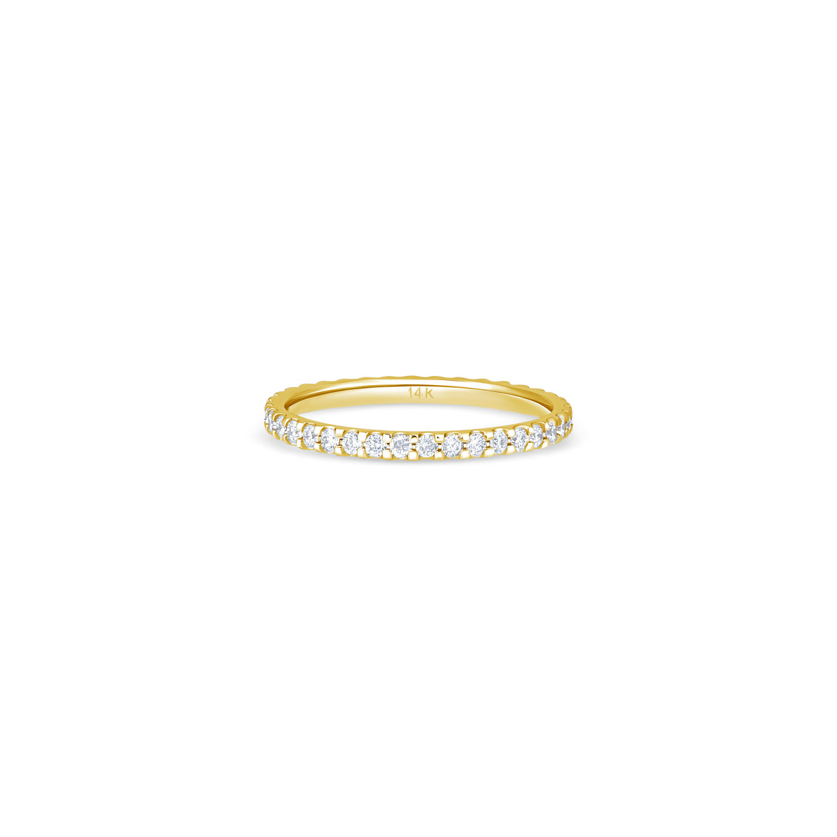Customizable Lab Diamond Eternity Band 1.5MM
