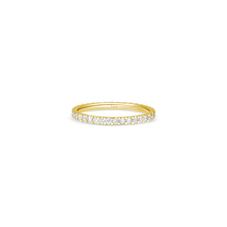 Customizable Lab Diamond Eternity Band 1.5MM thumbnail
