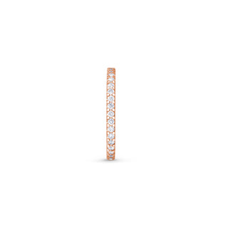 Customizable Lab Diamond Eternity Band 1.5MM thumbnail