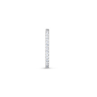 Customizable Lab Diamond Eternity Band 1.5MM thumbnail