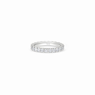 Customizable Diamond Eternity Band 3MM thumbnail
