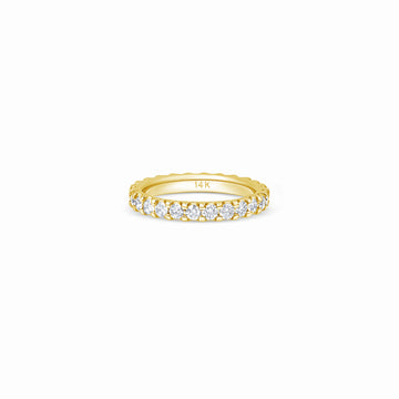Customizable Diamond Eternity Band 3MM