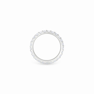 Customizable Diamond Eternity Band 3MM thumbnail