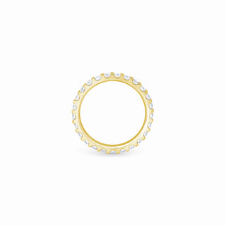 Customizable Diamond Eternity Band 3MM thumbnail