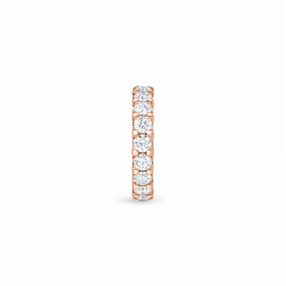 Customizable Lab Diamond Eternity Band 4MM thumbnail