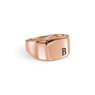 Personalized Square Signet Ring thumbnail