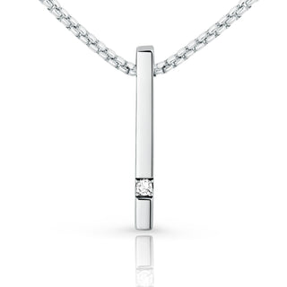 Bar Pendant with Diamond thumbnail