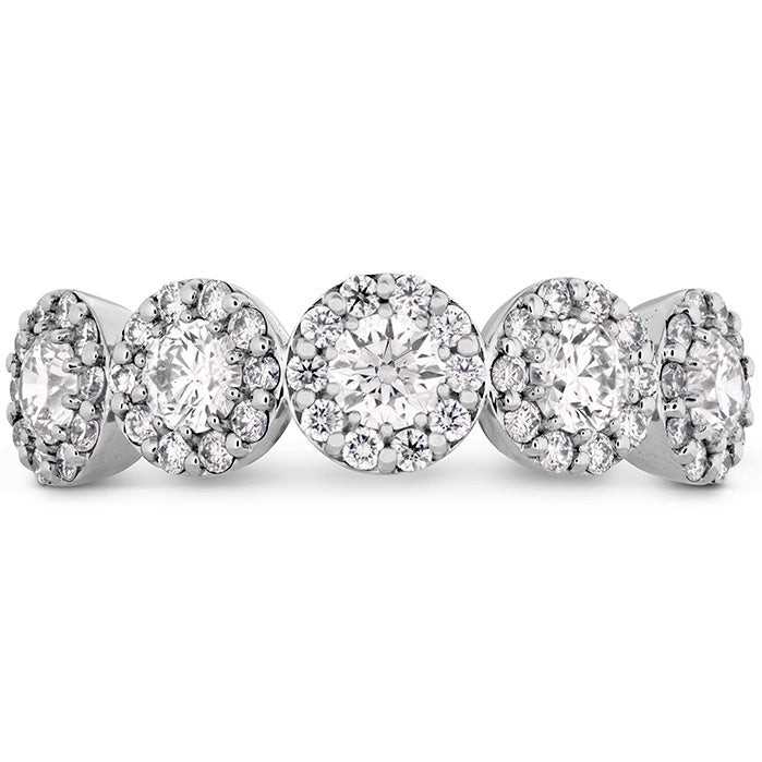 Hearts On Fire Di Bnd Fulfillment Round Band Halo Fulfillment Band Ring