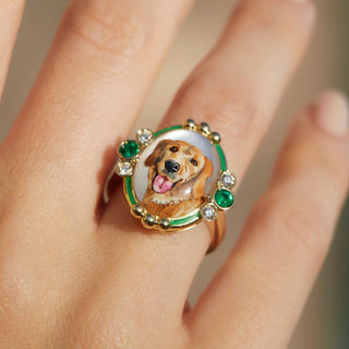 Being Furry Oval Ring thumbnail