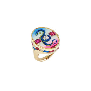 Change Your Stripes - Snaking Beauty Ring