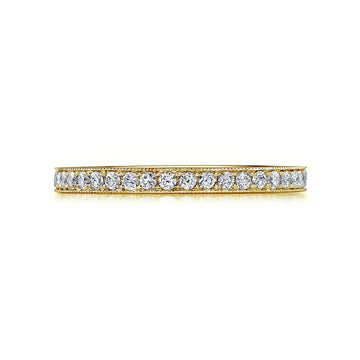Round Diamond Pave Band