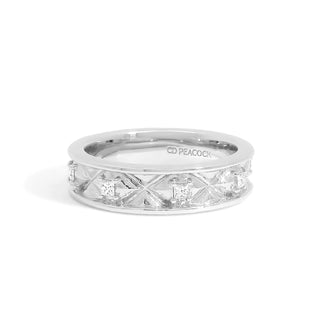Gold Coast Hancock Princess Diamond Wedding Band thumbnail