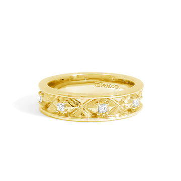 Gold Coast Hancock Princess Diamond Wedding Band