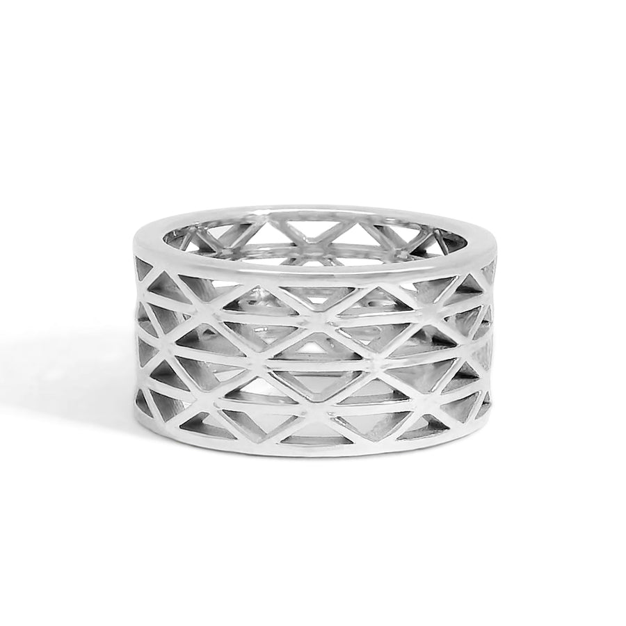 Gold Coast 10 MM Hancock Wedding Band CD Peacock