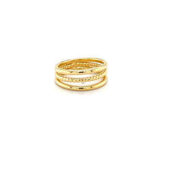 18K Yellow Gold Ring
