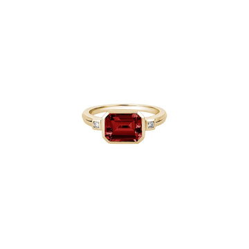 14K Yellow Gold Diamond Ring