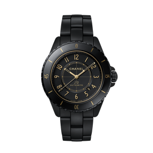 J12 GOLDEN BLACK Watch Caliber 12.1 42 MM - H11060