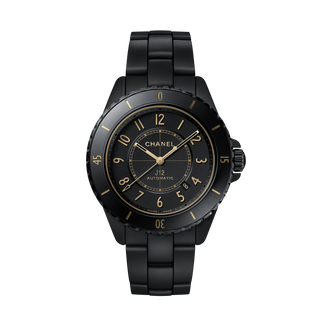 J12 GOLDEN BLACK Watch Caliber 12.1 42 MM - H11060 thumbnail