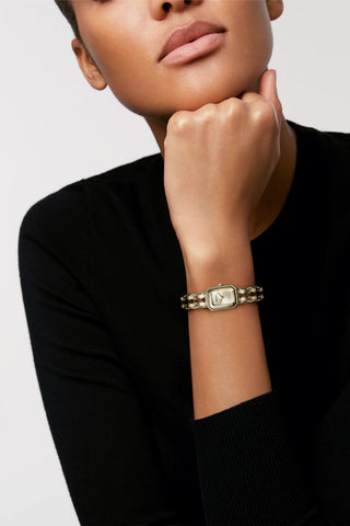 Première Iconic Chain Golden Brown Watch thumbnail