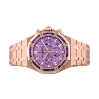 Audemars Piguet 18K Rose Gold & Amethyst Royal Oak thumbnail
