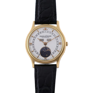 Jaeger LeCoultre 18K Yellow Gold Triple Calendar Moonphase thumbnail