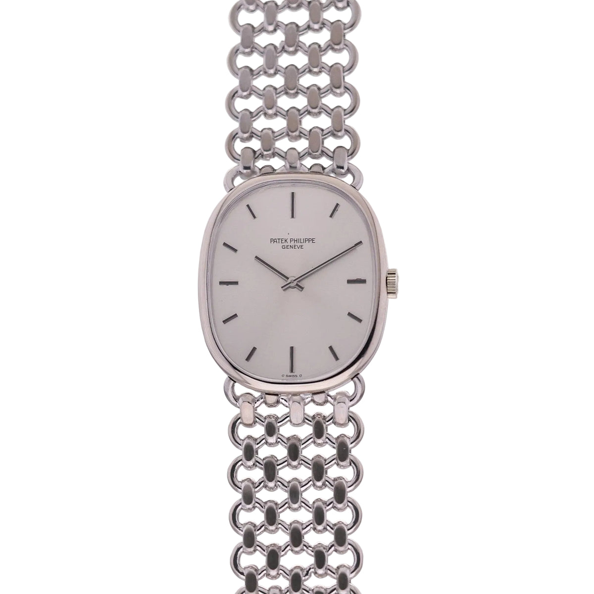 Patek Philippe 18K White Gold Ellipse