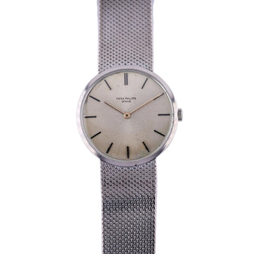 Vintage Patek Philippe 18K White Gold Calatrava