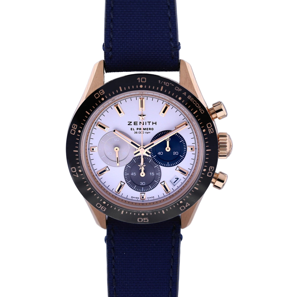 Zenith 18K Rose Gold Chronomaster Sport