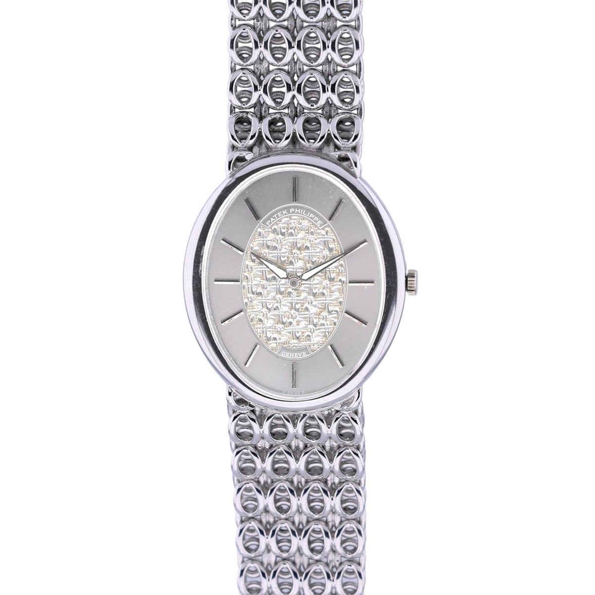 Patek Philippe 18K White Gold Vintage Ellipse