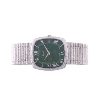 Piaget 18K White Gold Emperador with Jade Dial thumbnail