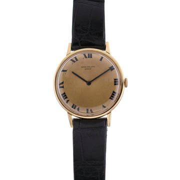 Vintage Patek Philippe 18K Yellow Gold Calatrava Ref. 2592
