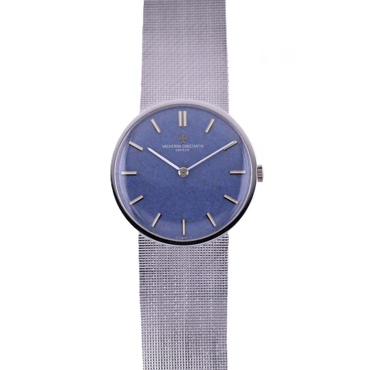 Vintage Vacheron Constantin 18K White Gold & Sodalite Watch