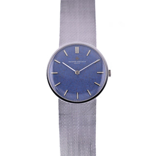 Vintage Vacheron Constantin 18K White Gold & Sodalite Watch thumbnail