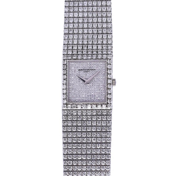 Vacheron Constantin 18K White Gold & 26.55ct Diamond Watch