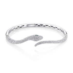 Diamond Snake Cuff