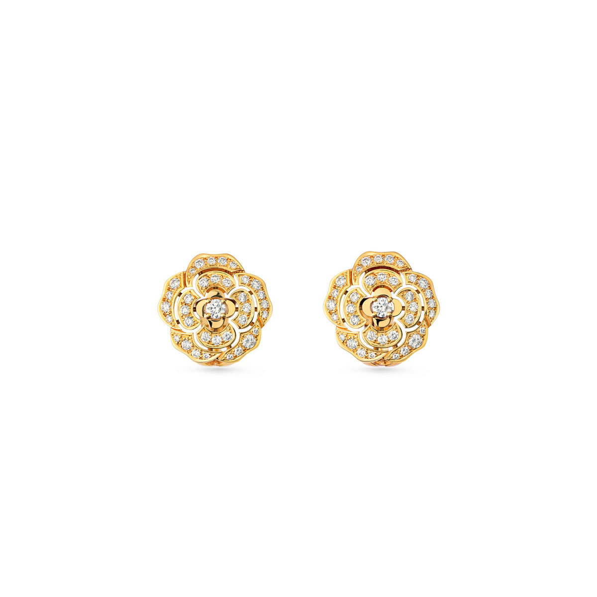 BOUTON DE CAMÉLIA EARRINGS