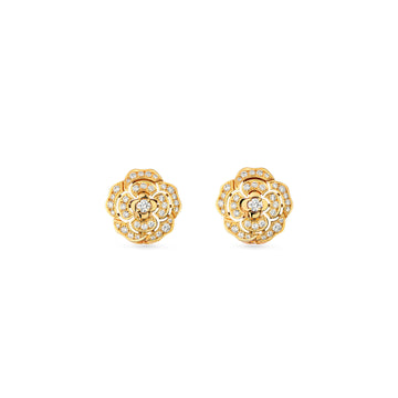 BOUTON DE CAMÉLIA EARRINGS