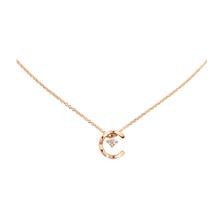 CHANEL Coco Crush Necklace – Beige Gold with Diamond thumbnail