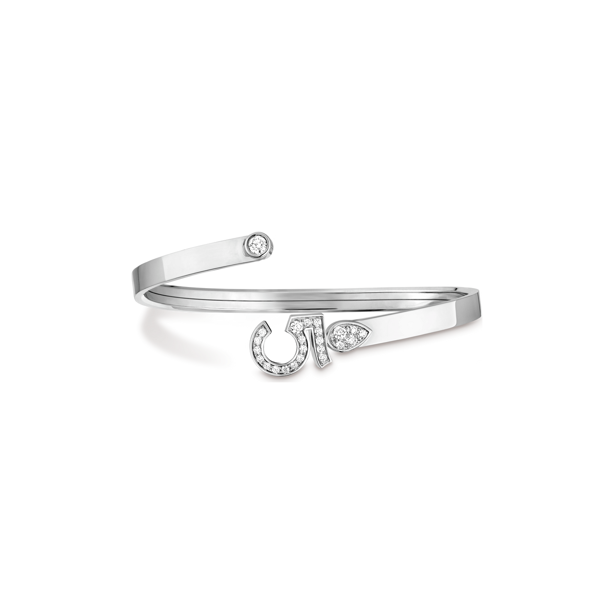 CHANEL N°5 Bracelet – White Gold with Diamond - Image 1