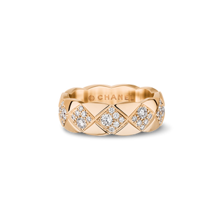 CHANEL Coco Crush Ring – Beige Gold with Diamond thumbnail