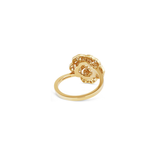 CHANEL Camélia Ring – Yellow Gold with Diamond thumbnail