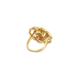 CHANEL Camélia Ring – Yellow Gold with Diamond thumbnail