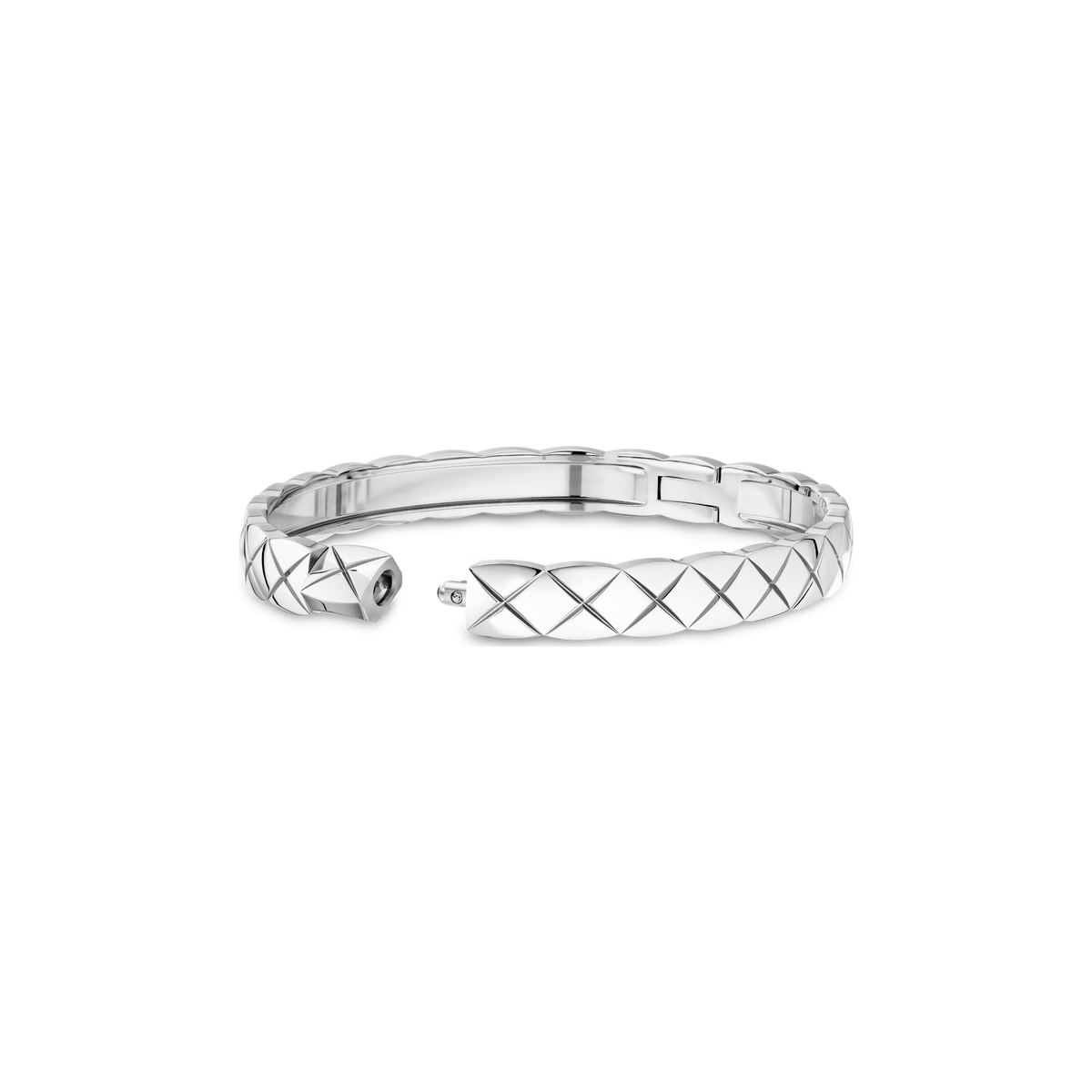 CHANEL Coco Crush Bracelet – White Gold with Diamond - Image 1