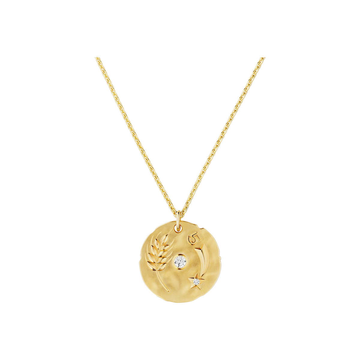 CHANEL Chance de CHANEL Necklace – Yellow Gold with Diamond - Image 2