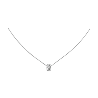 CHANEL Coco Crush Necklace – White Gold with Diamond thumbnail